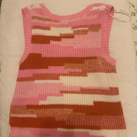 Jessica Simpson Multi Color Knit Sleeveless Top - Picture 2 of 2